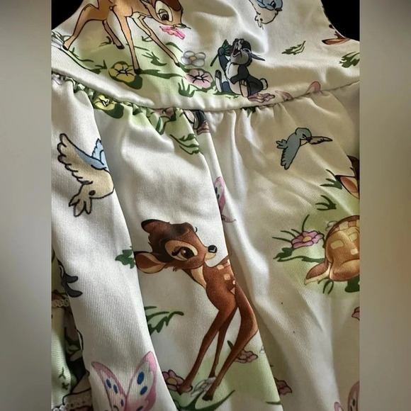 Baby Girl Ruffled Cap Sleeve Romper with Self-tied Headband 2pcs Outfit - Picture 6 of 8